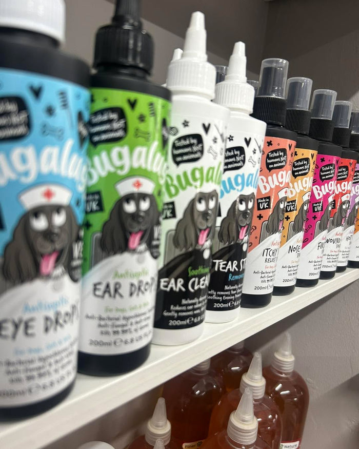 Bugalugs dog grooming and care products
