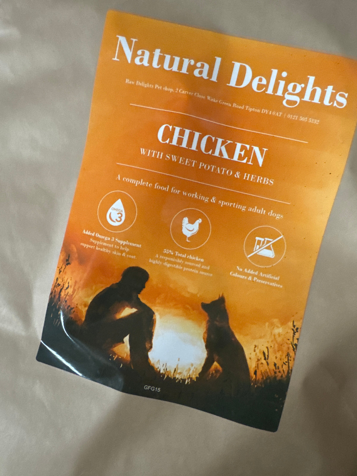 Natural Delights Working 15kg