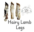 Hairy Lamb Legs
