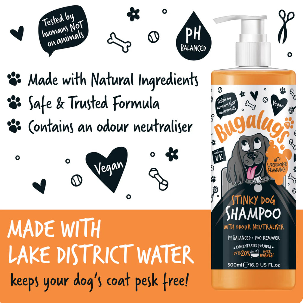 Stinky Dog Shampoo with Odour Neutraliser