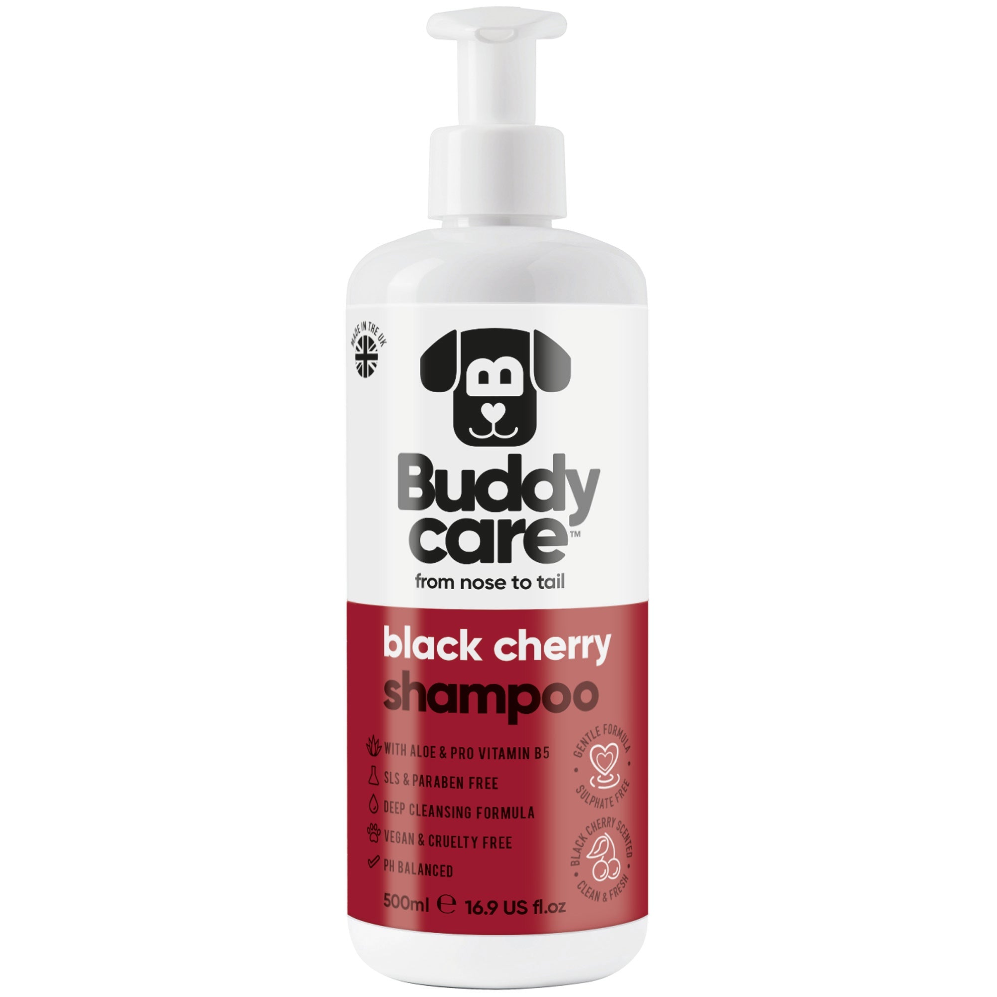Black Cherry Shampoo by Buddycare