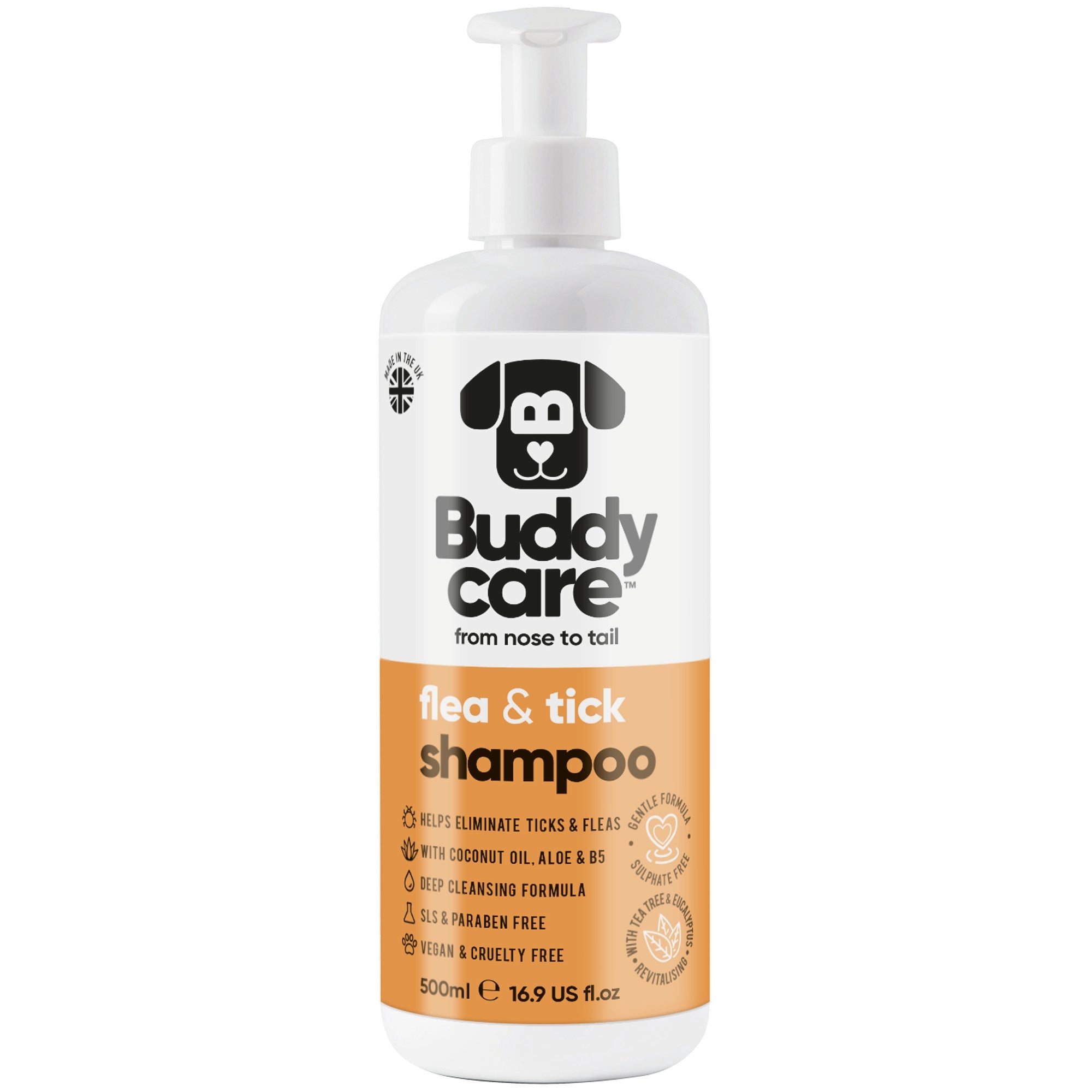 Flea & Tick Shampoo by Buddycare